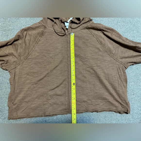 Victoria’s Secret PINK Summer Lounge Cotton Zip-Up Hoodie Size XXL - Picture 8 of 12